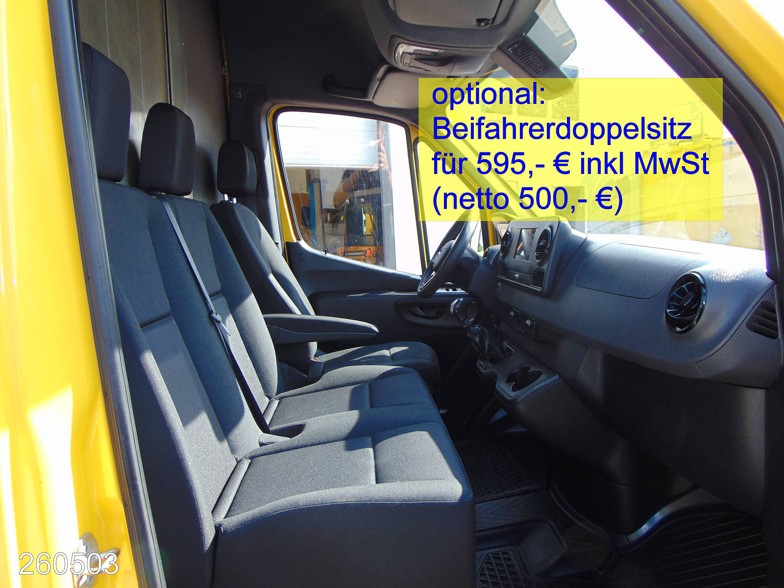 Mercedes Sprinter 314 CDI Maxi Klima-Kamera-Regalsystem, Interne Nummer: 260503 Bild Nr. 12